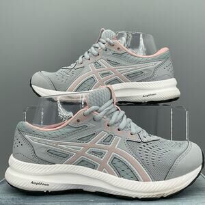 Asics Women's Athletic Shoes - Gray and Pink